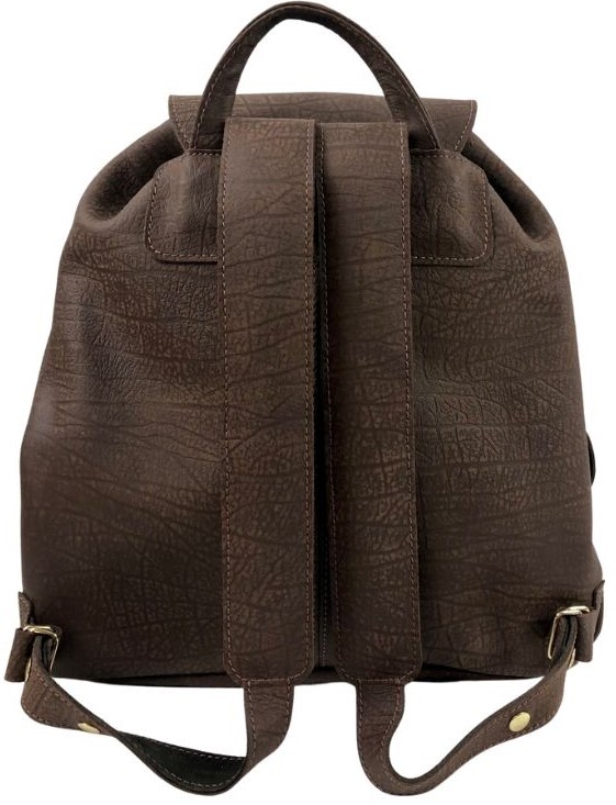 (image for) Cape Buffalo Hide Leather Expedition Backpack